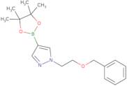 1-(2-Benzyloxyethyl)-4-(4,4,5,5-tetramethyl-1,3,2-dioxaborolan-2-yl)pyrazole