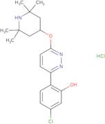 5-chloro-2-(6-((2,2,6,6-tetramethylpiperidin-4-yl)oxy)pyridazin-3-yl)phenol hydrochloride