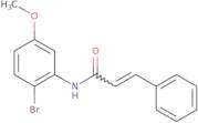 N-(2-Bromo-5-methoxyphenyl)-3-phenylprop-2-enamide