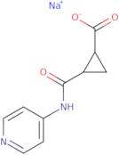 rac-Sodium (1R,2S)-2-[(pyridin-4-yl)carbamoyl]cyclopropane-1-carboxylate