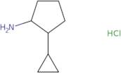 rac-(1R,2R)-2-Cyclopropylcyclopentan-1-amine hydrochloride