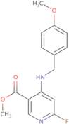 Methyl 4-(4-methoxybenzylamino)-6-fluoropyridine-3-carboxylate