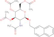 2-Naphthylmethyl 2-acetamido-3,4,6-tri-O-acetyl-2-deoxy-b-D-glucopyranoside