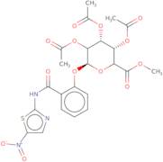 1-[[2-N-(5-Nitrothiazolyl)carboxamido]phenyl]-2,3,4-tri-O-acetyl-b-D-glucuronide methyl ester