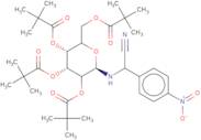 N-[2-(4'-Nitrophenylacetonitrile)]-2,3,4,6-tetra-O-pivaloyl-D-glucopyranoside