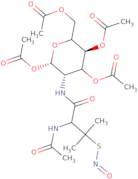 N-(S-Nitroso-N-acetyl-D,L-penicillamine)-2-amino-2-deoxy-1,3,4,6-tetra-O-acetyl-b-D-glucopyranose