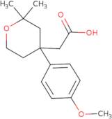 [4-(4-Methoxy-phenyl)-2,2-dimethyl-tetrahydro-pyran-4-yl]-acetic acid