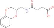 4-[(2,3-Dihydro-1,4-benzodioxin-2-ylmethyl)amino]-4-oxobutanoic acid