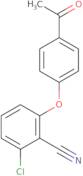 2-(4-Acetylphenoxy)-6-chlorobenzenecarbonitrile