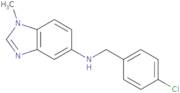 (4-Chloro-benzyl)-(1-methyl-1H-benzoimidazol-5-yl)-amine