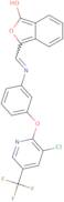 3-[(3-{[3-Chloro-5-(trifluoromethyl)-2-pyridinyl]oxy}anilino)methylene]-2-benzofuran-1(3H)-one