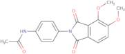 N-[4-(4,5-Dimethoxy-1,3-dioxo-1,3-dihydro-isoindol-2-yl)-phenyl]-acetamide