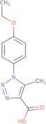 1-(4-Ethoxy-phenyl)-5-methyl-1H-[1,2,3]triazole-4-carboxylic acid