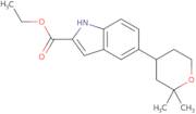 Ethyl 5-(2,2-dimethyltetrahydro-2H-pyran-4-yl)-1H-indole-2-carboxylate