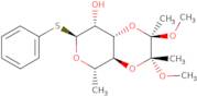 Phenyl 3,4-O-(2',3'-dimethoxybutan-2',3'-diyl)-a-L-thiorhamnopyranoside