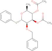 Phenyl 3,4-di-O-acetyl-2-O-benzyl-a-L-thiorhamnopyranoside