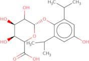 Propofol-4-Hydroxy-1-D-glucuronide