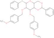 Phenyl 4,6-O-benzylidene-2,3-di-O-(4-methoxybenzyl)-a-D-thiomannopyranoside