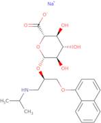 (R)-Propranolol b-D-glucuronide sodium salt