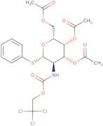 Phenyl 3,4,6-tri-O-acetyl-2-deoxy-1-thio-2-(2,2,2-trichloroethoxyformamido)-b-D-galactopyranoside
