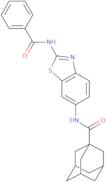 N-[2-(Benzoylamino)-6-benzothiazolyl]-tricyclo[3.3.1.1(3,7)]decane-1-carboxamide
