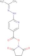 2,5-Dioxopyrrolidin-1-yl 6-(2-(propan-2-ylidene)hydrazinyl)nicotinate