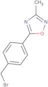 5-[4-(Bromomethyl)phenyl]-3-methyl-1,2,4-oxadiazole