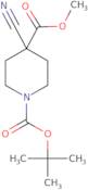 Methyl N-Boc-4-cyanopiperidine-4-carboxylic acid