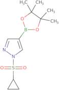 1-(cyclopropanesulfonyl)-4-(tetramethyl-1,3,2-dioxaborolan-2-yl)-1h-pyrazole