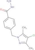 4-(4-Chloro-3,5-dimethyl-pyrazol-1-ylmethyl)-benzoic acid hydrazide