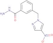 3-[(4-Nitro-1H-pyrazol-1-yl)methyl]benzohydrazide