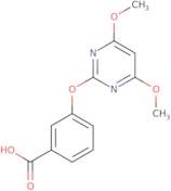 3-[(4,6-Dimethoxypyrimidin-2-yl)oxy]benzoic acid