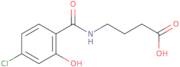 4-[(4-Chloro-2-hydroxyphenyl)formamido]butanoic acid