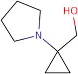 [1-(Pyrrolidin-1-yl)cyclopropyl]methanol