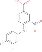 4-[(3,4-Difluorophenyl)amino]-3-nitrobenzoic acid