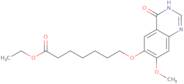Ethyl 7-((7-methoxy-4-oxo-3,4-dihydroquinazolin-6-yl)oxy)heptanoate