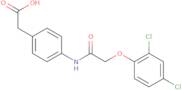 2-(4-(2-(2,4-dichlorophenoxy)acetamido)phenyl)acetic acid