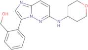(2-{6-[(Oxan-4-yl)amino]imidazo[1,2-b]pyridazin-3-yl}phenyl)methanol