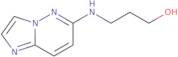 3-({Imidazo[1,2-b]pyridazin-6-yl}amino)propan-1-ol