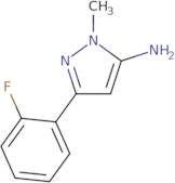 5-Amino-3-(2-fluorophenyl)-1-methylpyrazole