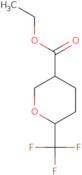 Ethyl 6-(trifluoromethyl)oxane-3-carboxylate