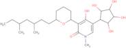 3-[6-(3,5-Dimethylheptyl)tetrahydro-2H-pyran-2-yl]-4-hydroxy-1-methyl-5-(2,3,4,5-tetrahydroxycyclo…
