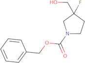 Benzyl 3-fluoro-3-(hydroxymethyl)pyrrolidine-1-carboxylate