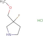 3-Fluoro-3-(methoxymethyl)pyrrolidine hydrochloride