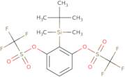 [2-[tert-Butyl(dimethyl)silyl]-3-(trifluoromethylsulfonyloxy)phenyl] trifluoromethanesulfonate