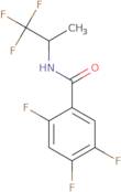 2,4,5-Trifluoro-N-[(2S)-1,1,1-trifluoropropan-2-yl]benzamide