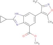 Methyl 2-cyclopropyl-5-(3,5-dimethylisoxazol-4-yl)-1H-benzo[D]imidazole-7-carboxylate