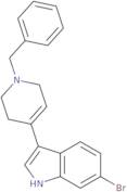 3-(1-Benzyl-1,2,3,6-tetrahydropyridin-4-yl)-6-bromo-1H-indole