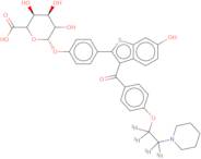 Raloxifene 4'-D-glucuronide D4