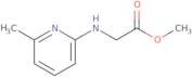 Methyl 2-[(6-methylpyridin-2-yl)amino]acetate